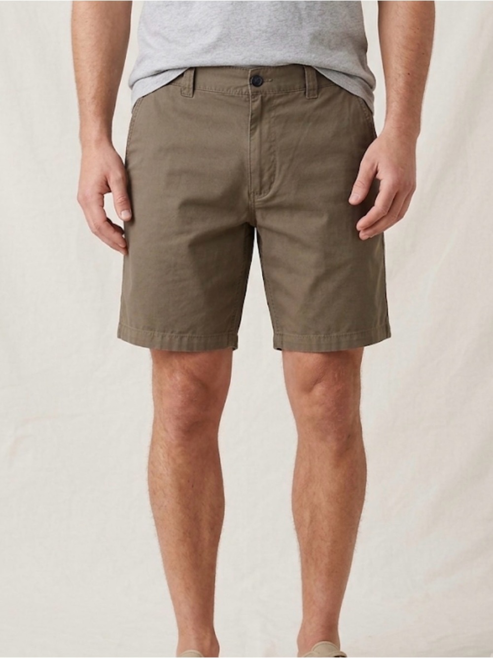 Men’s Khaki Shorts RedHead Size 34 Cotton Chino (A773)